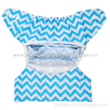 Wholesale Eco Babies' Cloth Diaper Cover from China, 39 x 35cm Length of Nappy
